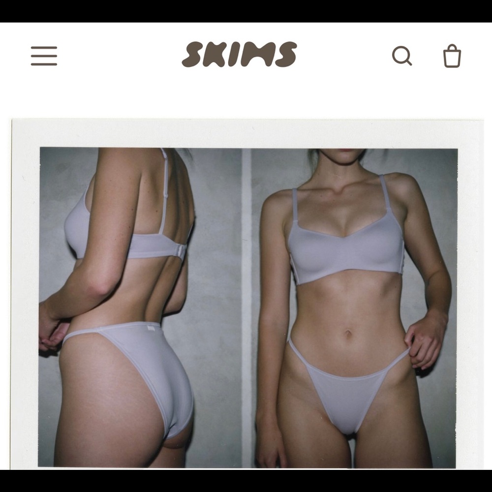 SKIMS Cotton String Bikini